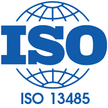 ISO 13485 certification logo
