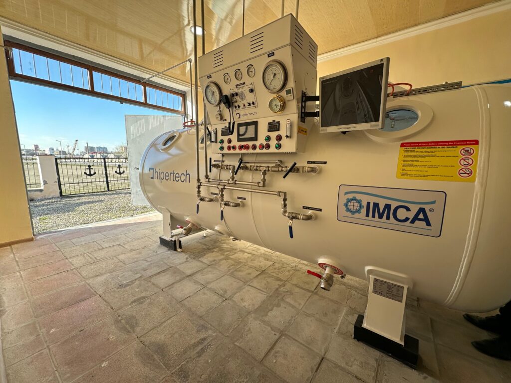 Decompression chamber installation Azerbaijan