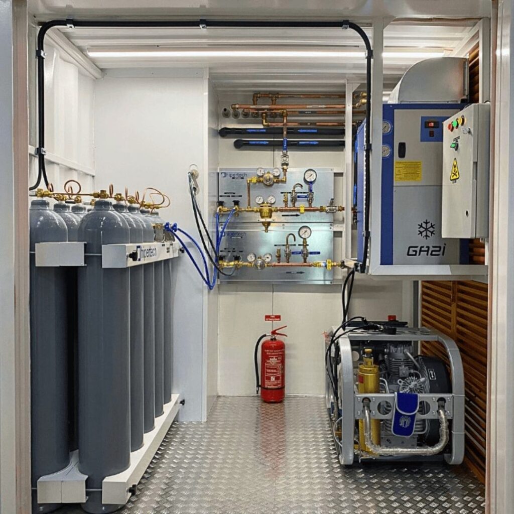 Diving chamber system