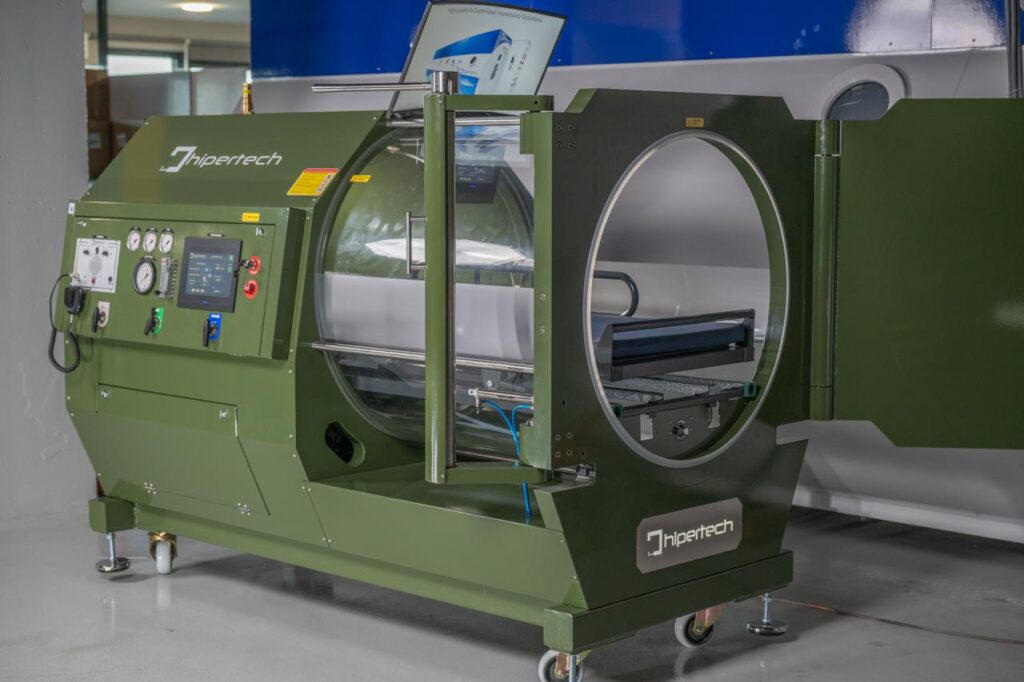 Medical hyperbaric chamber installation