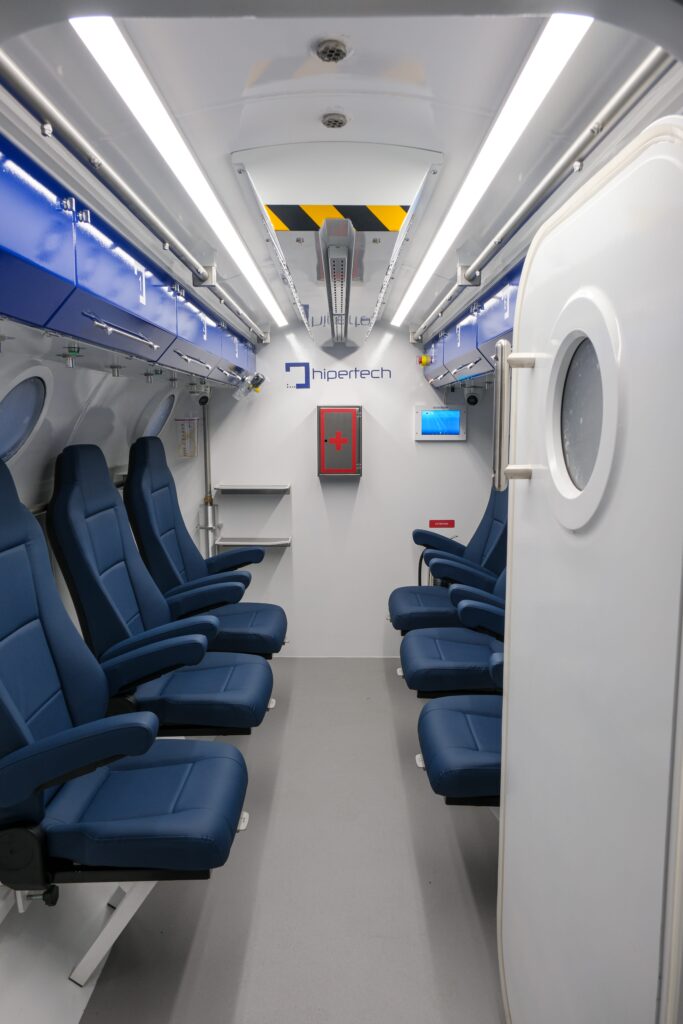Medical hyperbaric chamber facility