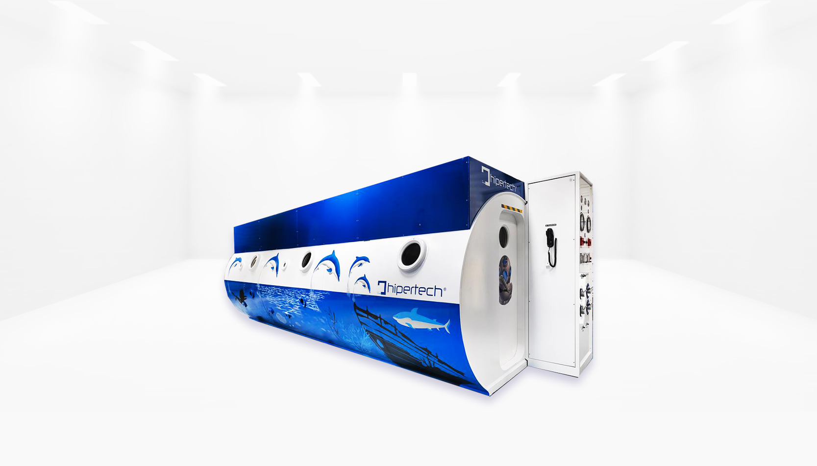 Hipertech multiplace medical hyperbaric chamber
