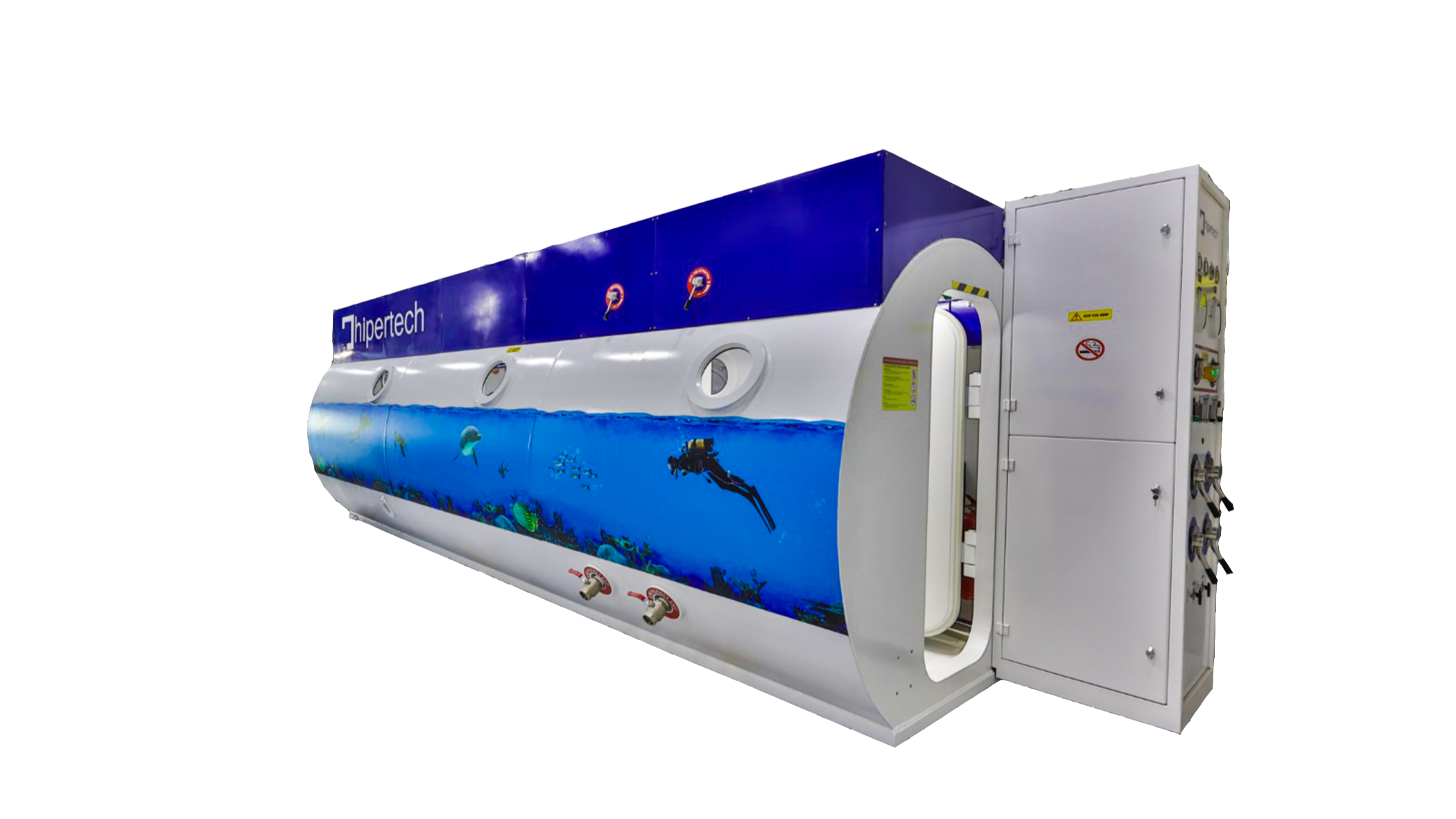 Multiplace Omega hyperbaric chamber section
